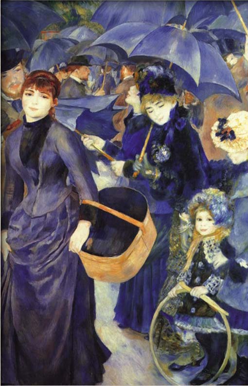 Les Para Pluies by Pierre Auguste Renoir